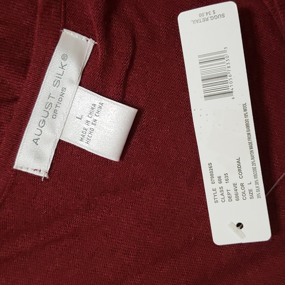 August Silk Options - Ladies Cordial Camisole Tank - Large - Picture 1 of 10